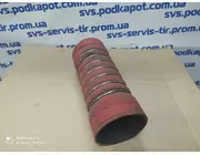 Патрубок интеркулера Renault 5010315483  выхлоп. красный 90мм/94ммx250mm
