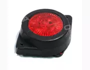 Фонарь габаритный 24V LED красный (таблетка) (TEMPEST)